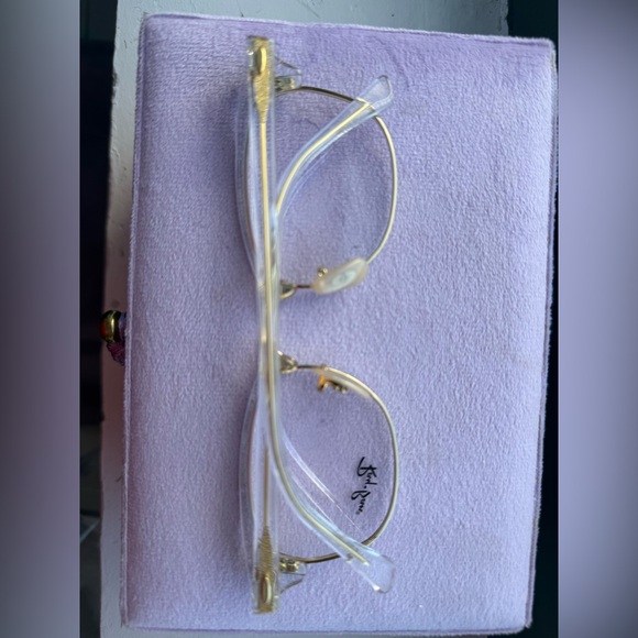 Ray-Ban Men's Glasses in Transparent and Gold - Picture 4 of 5